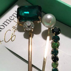 GLAMOUR BARRETTE SET